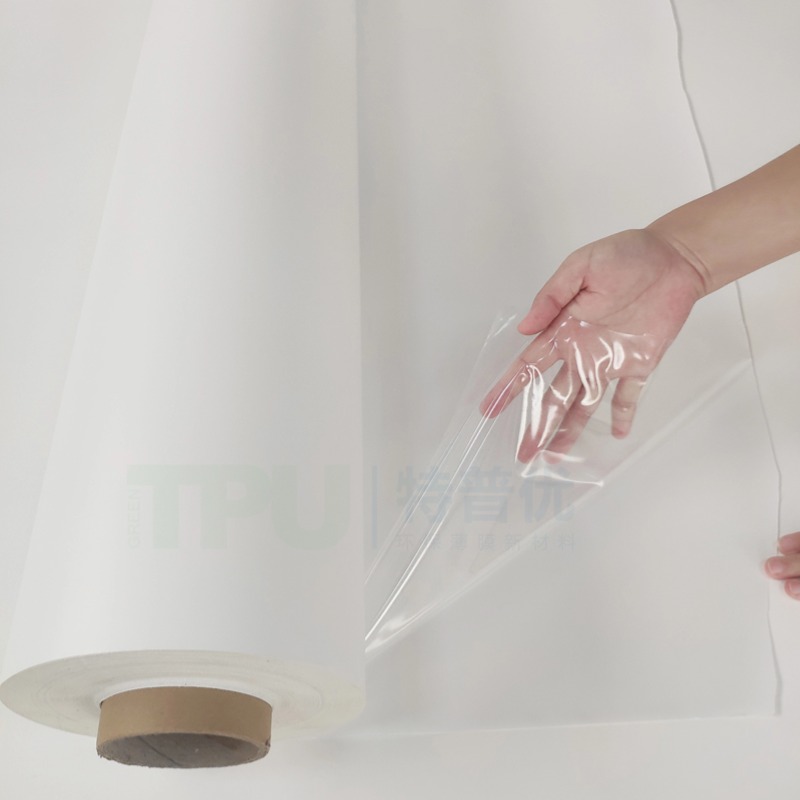 Environmentally friendly solvent-free TPU hot melt adhesive film suitable for electronics industry applications providing safe clean and durable bonding for packaging and protection of electronic components