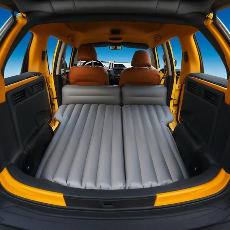 Car rear seat air mattress made with TPU film