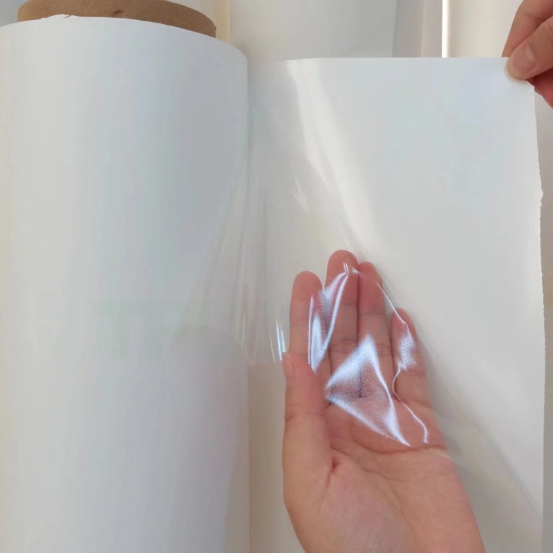 Ultra clear TPU hot melt adhesive film designed for composite material lamination providing precise thickness control flexible durable and anti-yellowing properties