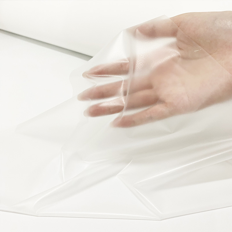 Translucent matte TPU film